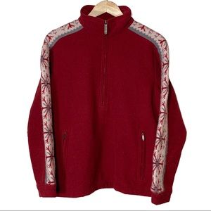 WOOLRICH Nordic Fair isle Pullover Sweater